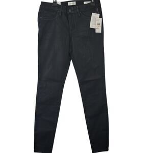 Jessica Simpson Black Pants NEW $69 Skinny Stretch Classic Flat Front Women's 6